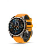 (010-02905-53G) Fenix 8 51mm AMOLED Saph Graphite DLC Titanium Spark Orange-Graphit 